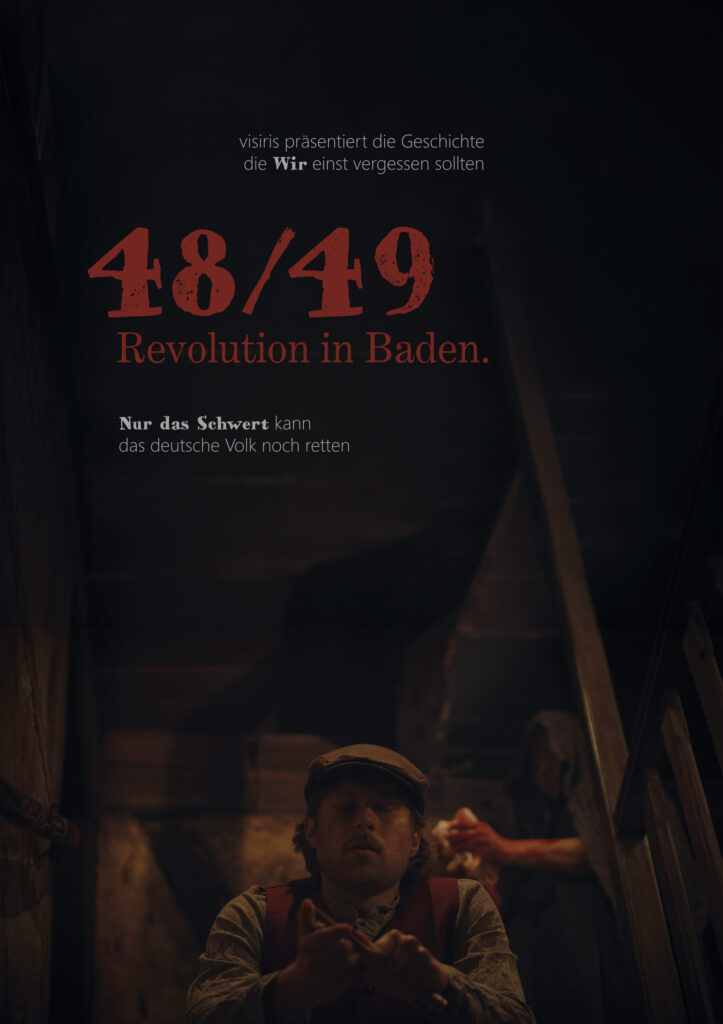 Filmplakat des Dokumentarfilms 48/49 – Revolution in Baden.